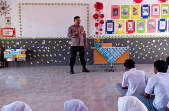 Sosialisasi Pengaruh Narkoba dan Anarkisme Polsek Bantaran